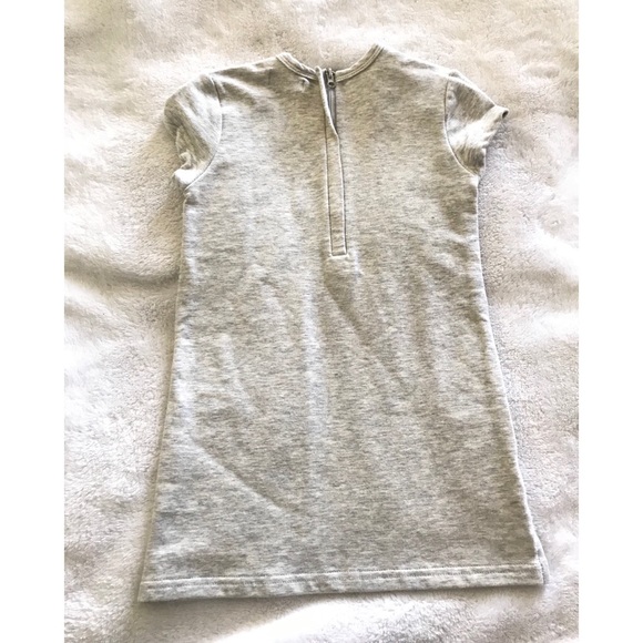 7 For All Mankind Girls Heather Grey Dress - Picture 2 of 4